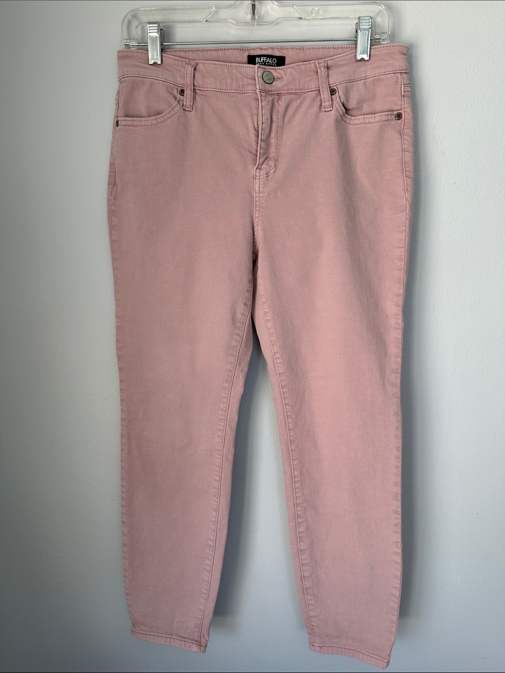 Buffalo David Bitton Avalon Midrise Light Pink Women’s Skinny Jeans